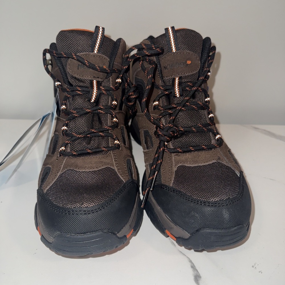 Nevados Mens Rubicon Mid Waterproof Hiking Boots Shoes 9M Brown Black‎ No Box - Picture 5 of 8